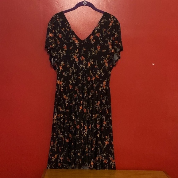 Kaileigh Black Floral Mini Dress - Picture 3 of 4